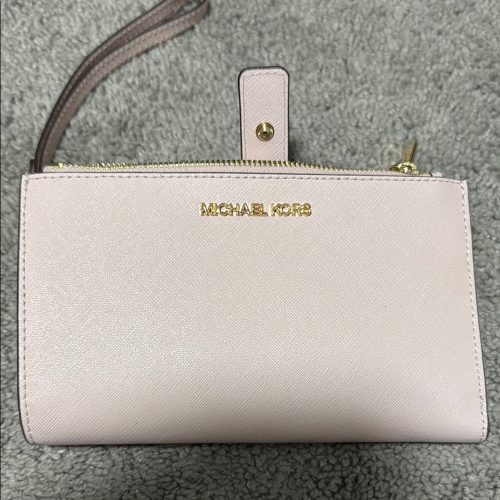 Michael Kors Pink Wristlet Wallet